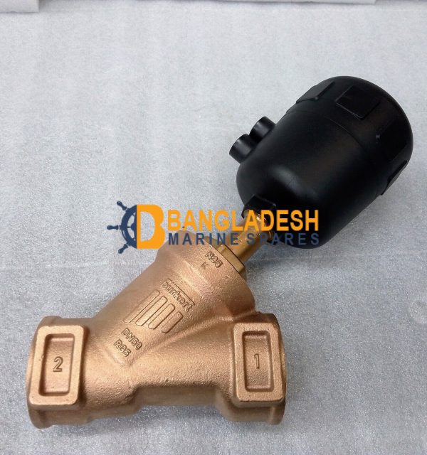 Burkert 2000 22-Way Angle Seat Valve B 15 0 PTFE Bronze