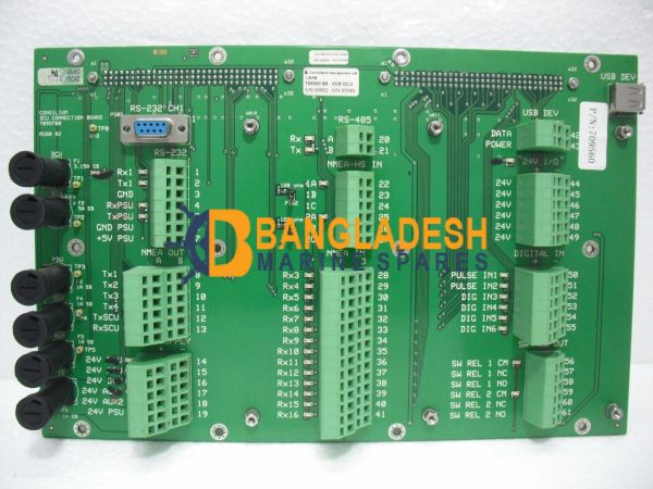 Consilium Navigation AB Lieab 709550 B5 VDR DCU 709570B3 DCU Connection Board