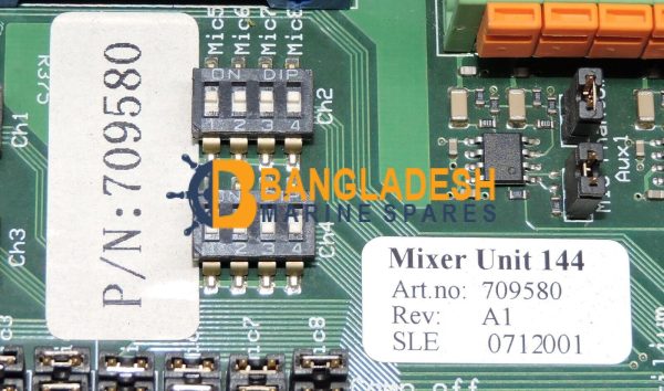 Consilium Vdr M4 Dcu Mixer Unità 144 PN 709580 Rev A1 709580A MU144 MG81 R1