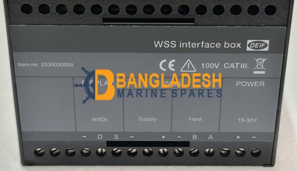 DEIF WSS INTERFACE BOX 2035000006