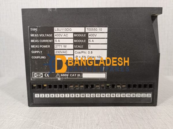 DEIF LSU-113DG GENERATOR LOAD SHARING UNIT 700550.10