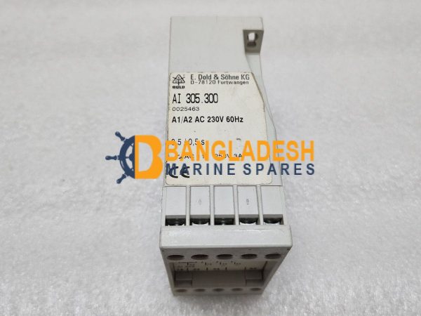 E DOLD AI 305.300 TIMER RELAY 0025463 230VAC