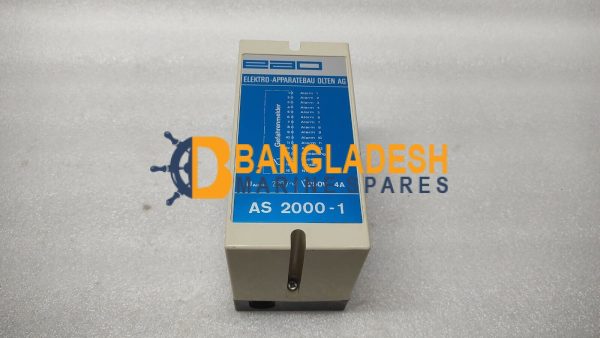 ELEKTRO APPARATEBAU OLTEN AG AS 2000-1 ALARM RELAY 220V AC