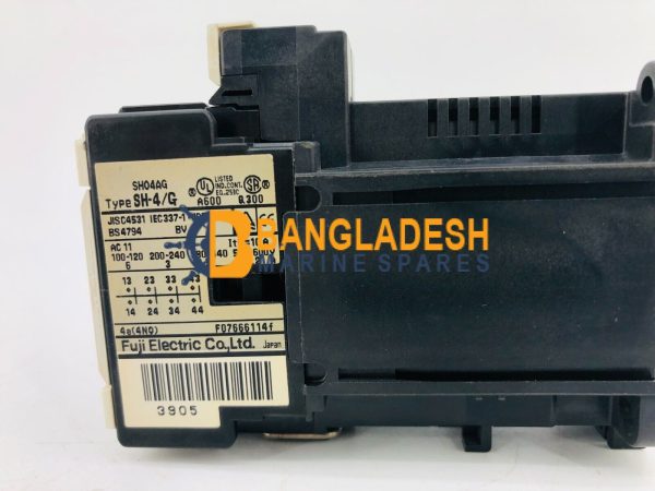 Fuji SH-4G Magnetic Contactor 24VDC SH04AG