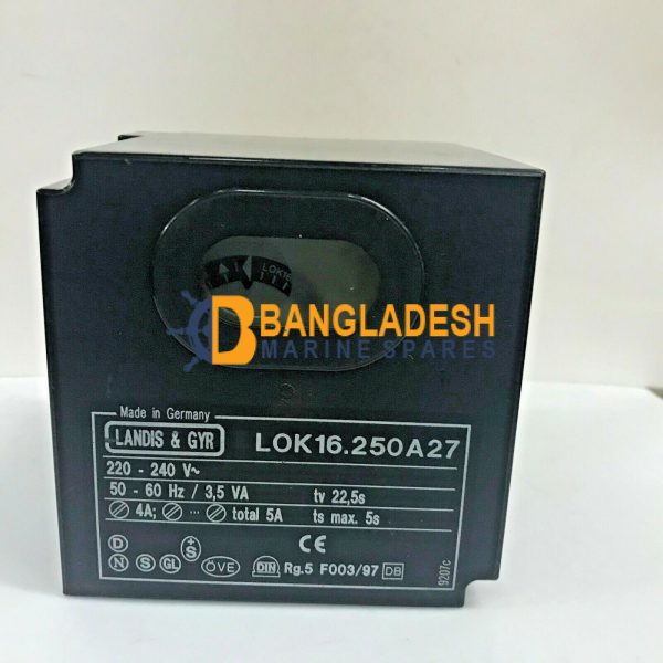 LANDIS & GYR LOK16.250A27 Boiler Burner Controller