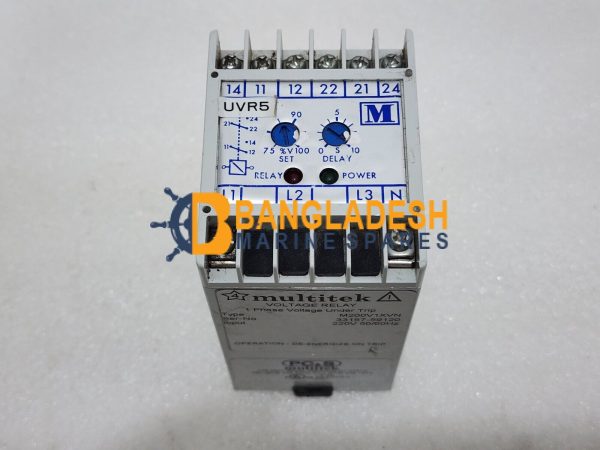 MULTITEK M200V1XVN VOLTAGE RELAY UNDER TRIP 220V