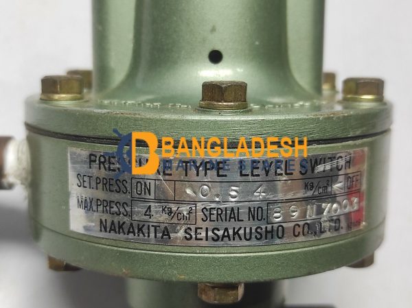 Nakakita Pressure Type Level Switch 0.54 kgcm2