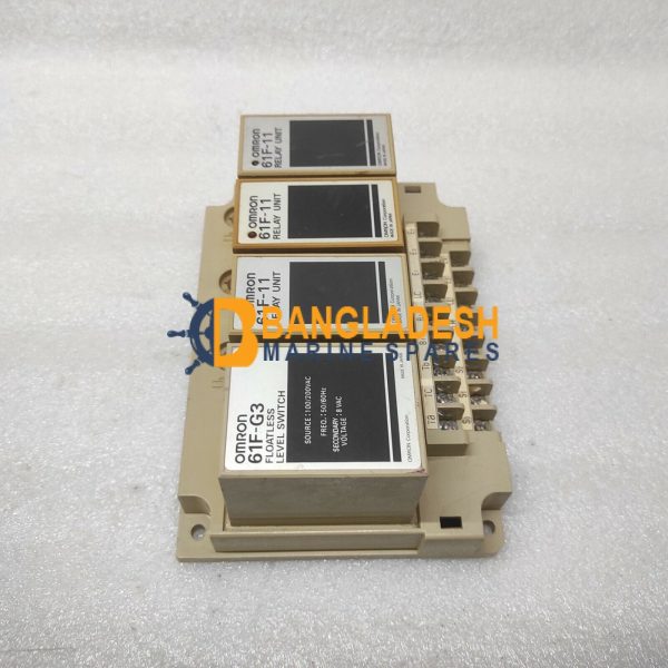 OMRON 61F-G3 FLOATLESS LEVEL SWITCH 61F-11 RELAY UNIT