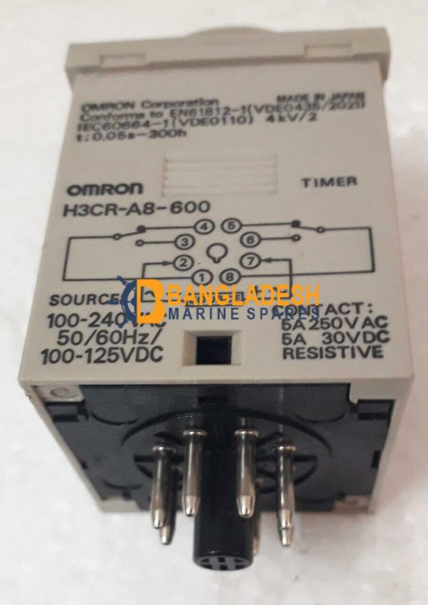 OMRON H3CR-A8-600 Solid State Multi-Functional 8 Pin Timer