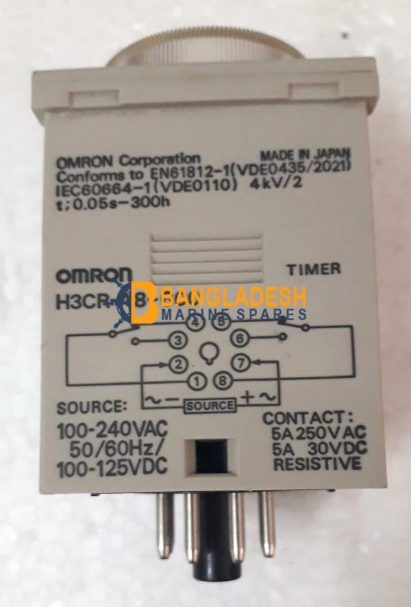 OMRON H3CR-A8-600 Solid State Multi-Functional 8 Pin Timer