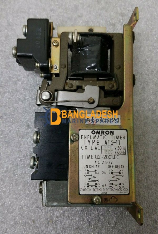 Omron ATS-11 Pneumatic Timer 220V AC