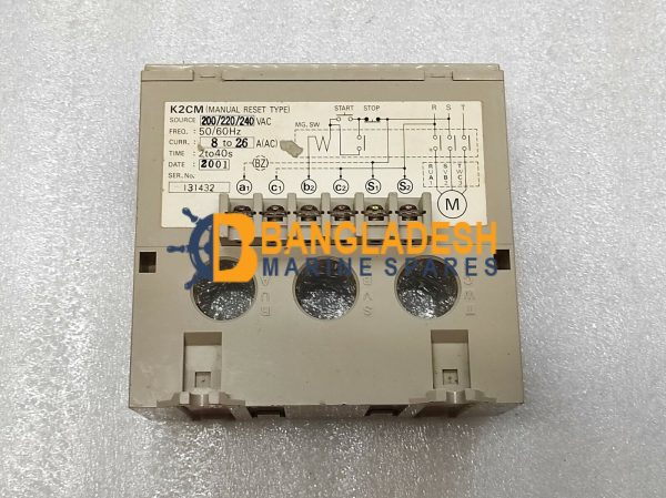 OMRON K2CM-2L MOTOR RELAY 2-40S 200-240VAC