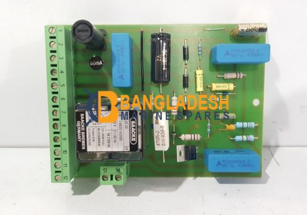 SAACKE 18820143105 FLAME DETECTOR FLUS 03 PCB CARD