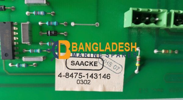 SAACKE PCB 4-8475-143146 REV 1.2