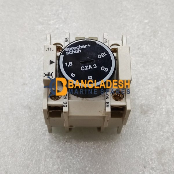 SPRECHER + SCHUH CZA 3 TIME DELAY RELAY 1.8-180SEC