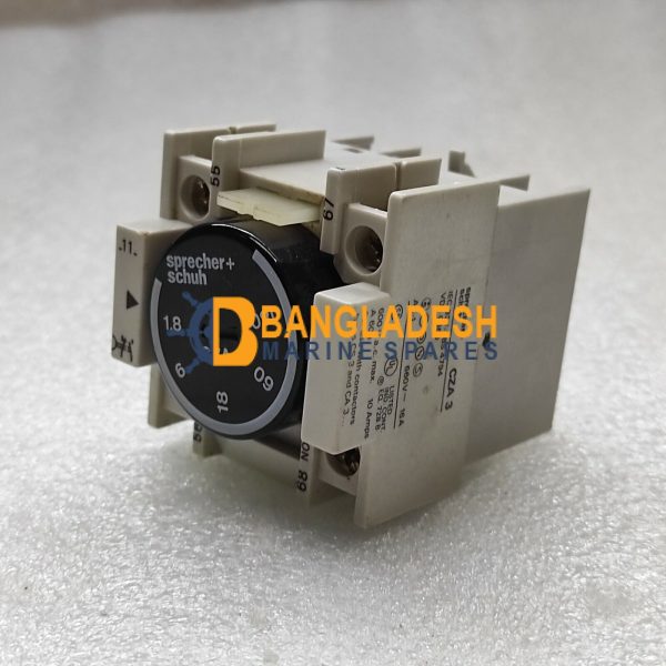 SPRECHER + SCHUH CZA 3 TIME DELAY RELAY 1.8-180SEC