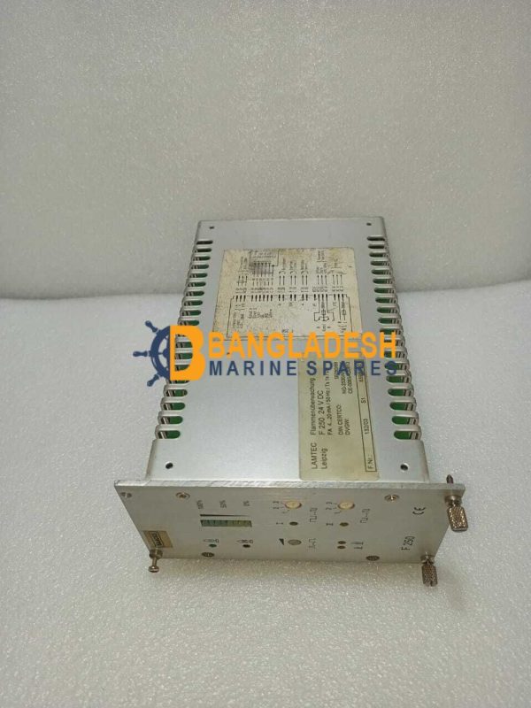 SAACKE LAMTEC F 250 FLAME MONITOR 24VDC F250 FA 4-20MA