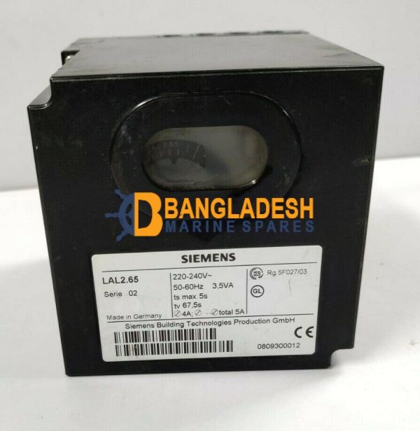 Siemens LAL2.65 Burner Controller