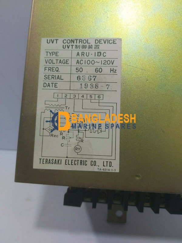 TERASAKI UVT CONTROL DEVICE ARU-1DC/ARU-IDC AC100-120V