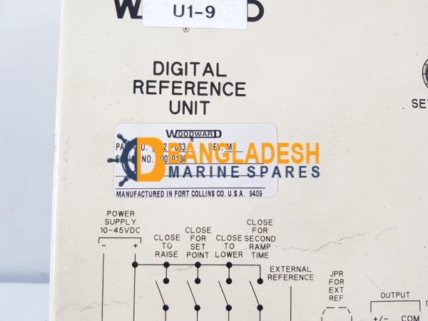 WOODWARD 8272-683 DIGITAL REFERENCE UNIT