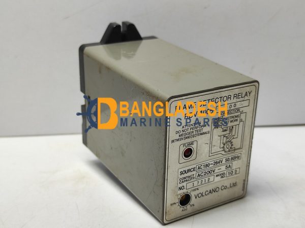 VOLCANO RDV-1005-200 FLAME DETECTOR RELAY AC 180-264V